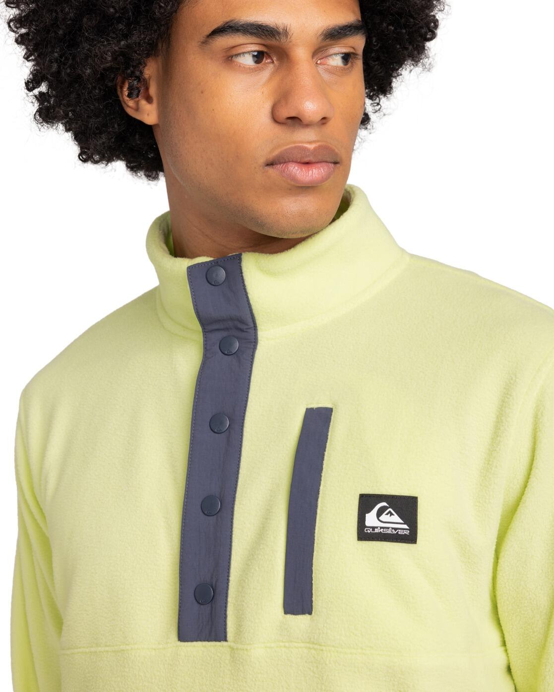 Fleecejacke mit Stehkragen NO DESTINATION Grün Herren 3/4