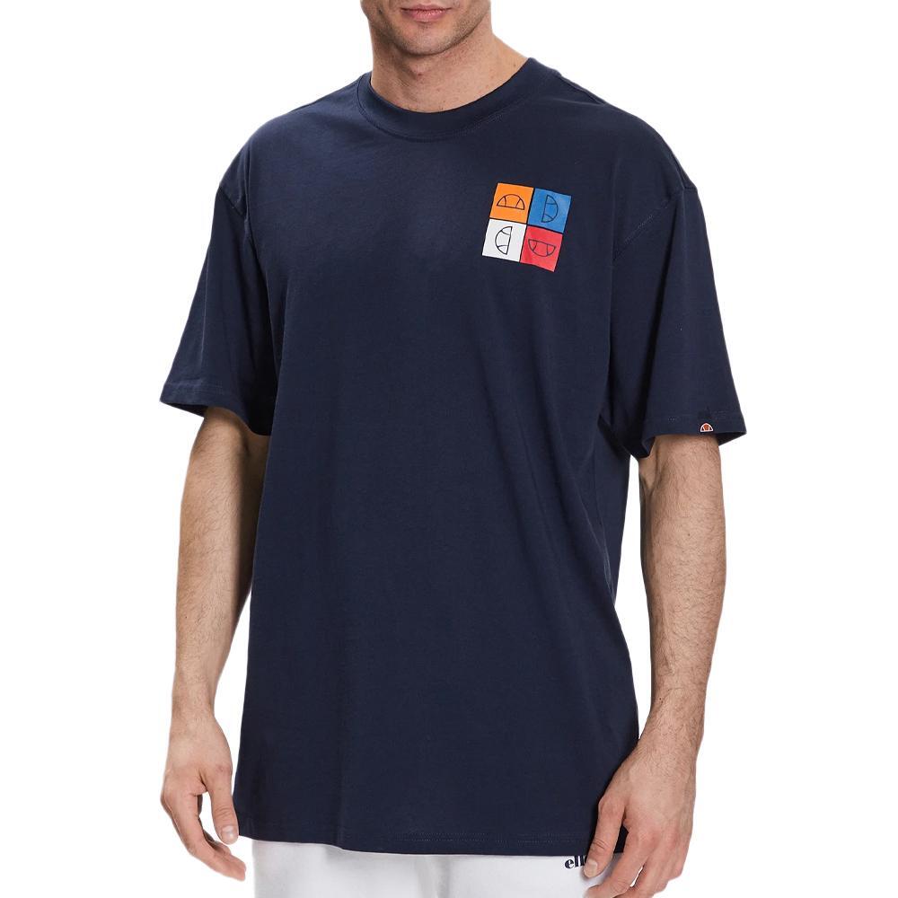 Ellesse - T-shirt Marine Homme Ellesse Rolletto - Sous Maillot Manche Courte - Bleu - Decathlon