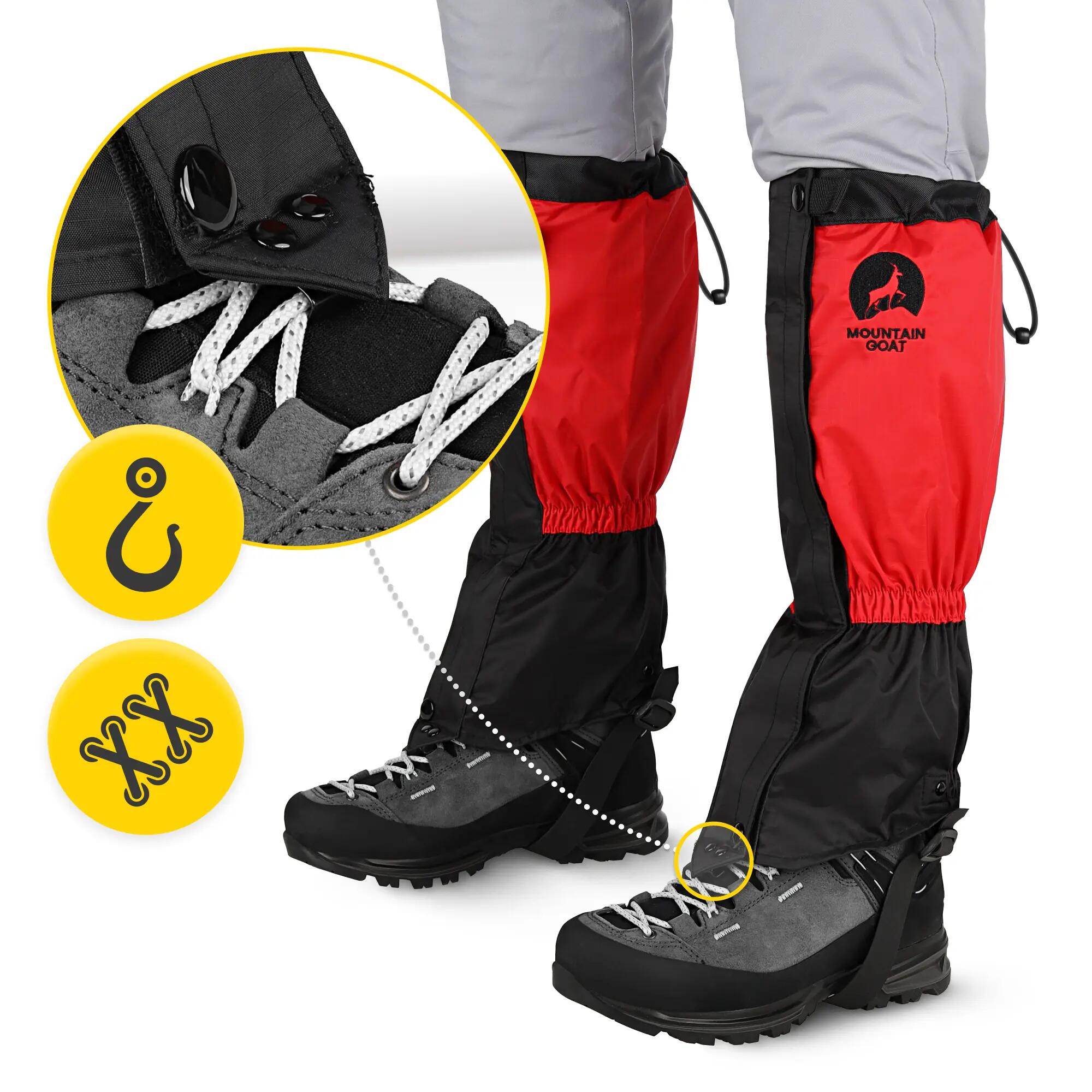 Trekking Gamaschen MOUNTAIN GOAT Wasserdichte Gamaschen für Wandern & Outdoor 7/7