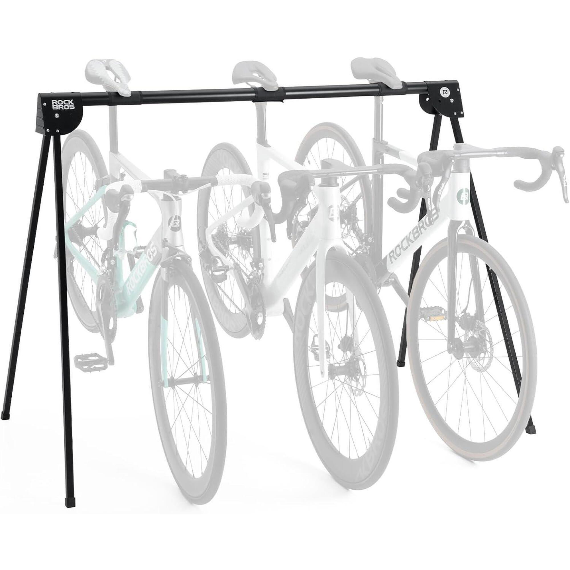 Rockbros - Rockbros - Support Vélo 3 Places, Portable Intérieur/extérieur - Rack-vélo - Decathlon