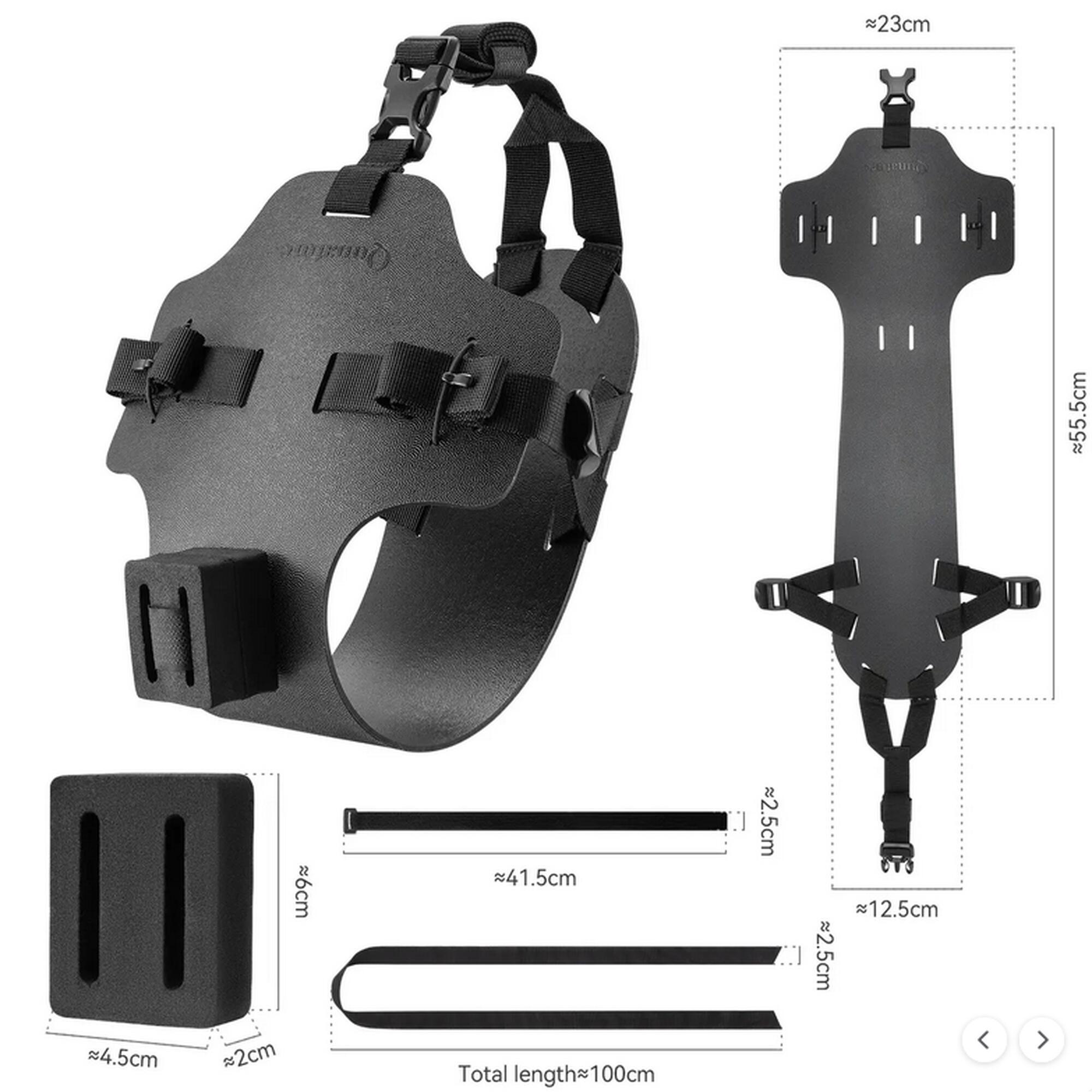 Support De Sacoche Selle Vélo à Libération Rapide - Plastique Renforcé, Capacité 5 Kg - Compatible Avec La Plupart Des Sacoches