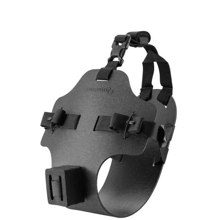 Lightweight extendable support for waterproof saddlebag