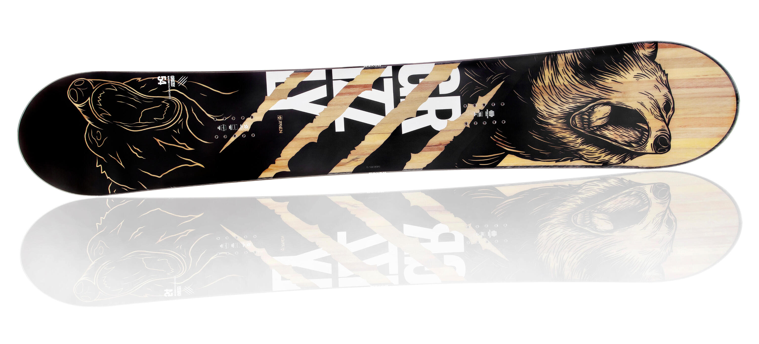 Zestaw Deska snowboardowa Raven Grizzly + wiązania Raven King 2/6