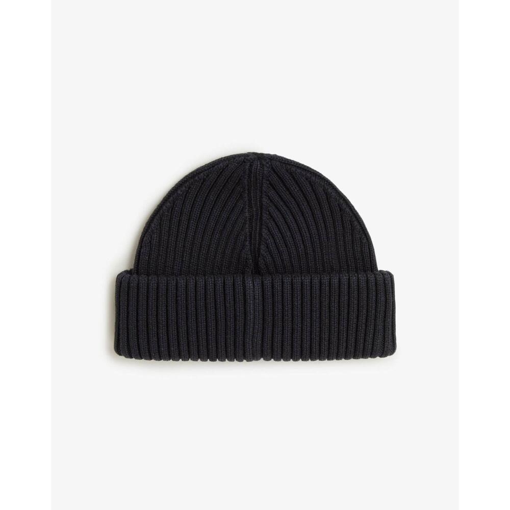 Beanie Uomo Brand con Texture a Costine 2/3