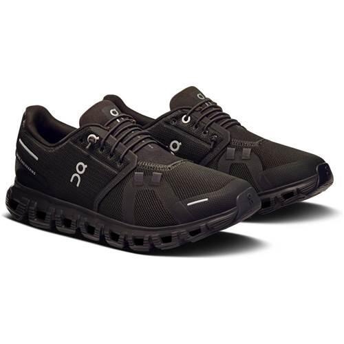 Zapatillas Negras On Running Cloud 6 Woman Black Cómodas y Ligeras 4/6