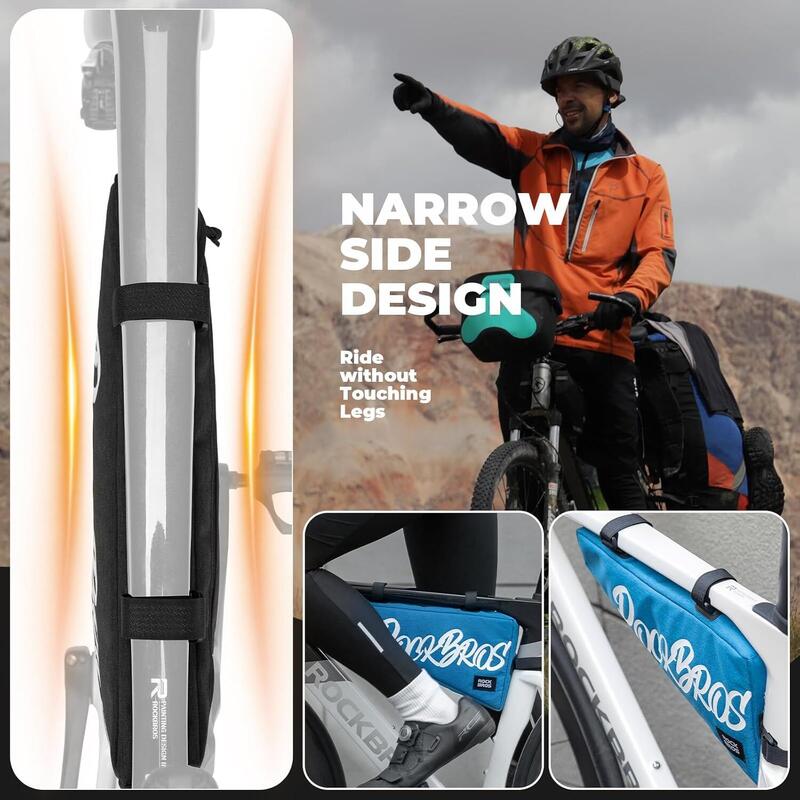 Geantă pentru cadru de bicicletă ROCKBROS Triangle (1.9L)