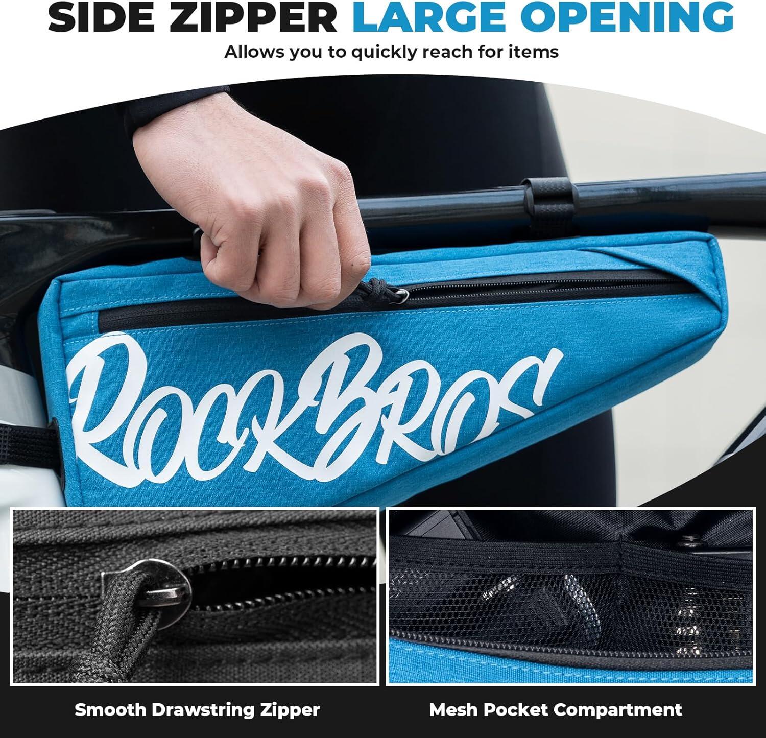 Bolsa triangular para cuadro de bicicleta ROCKBROS (1,9 L) 4/5