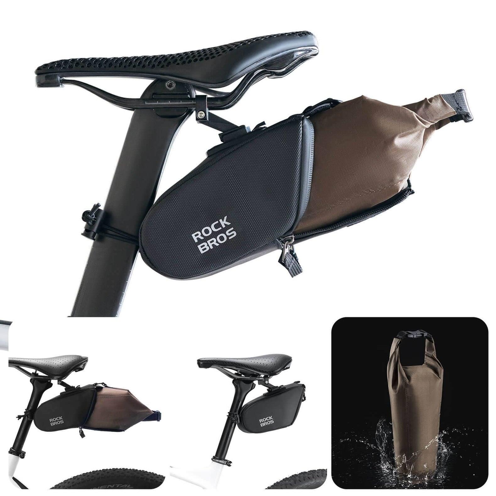 Sacoche de vélo extensible avec poche intérieure 2/7