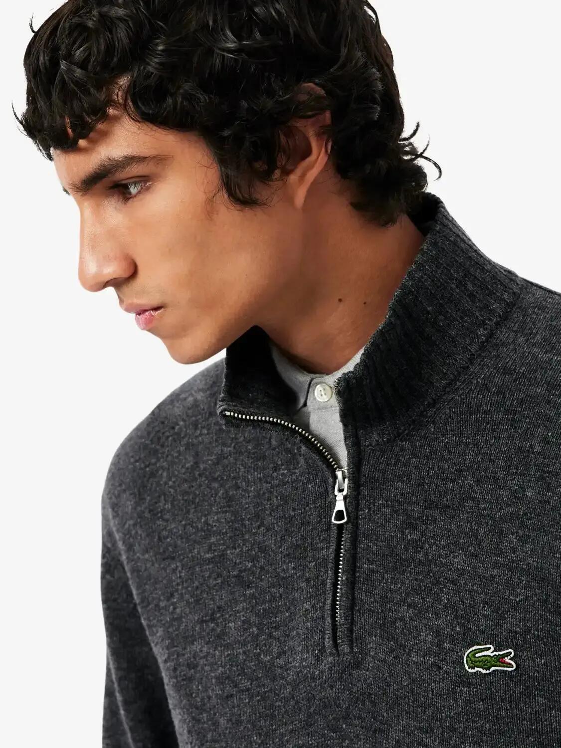 Pull camionneur Lacoste en laine - Homme 2/5