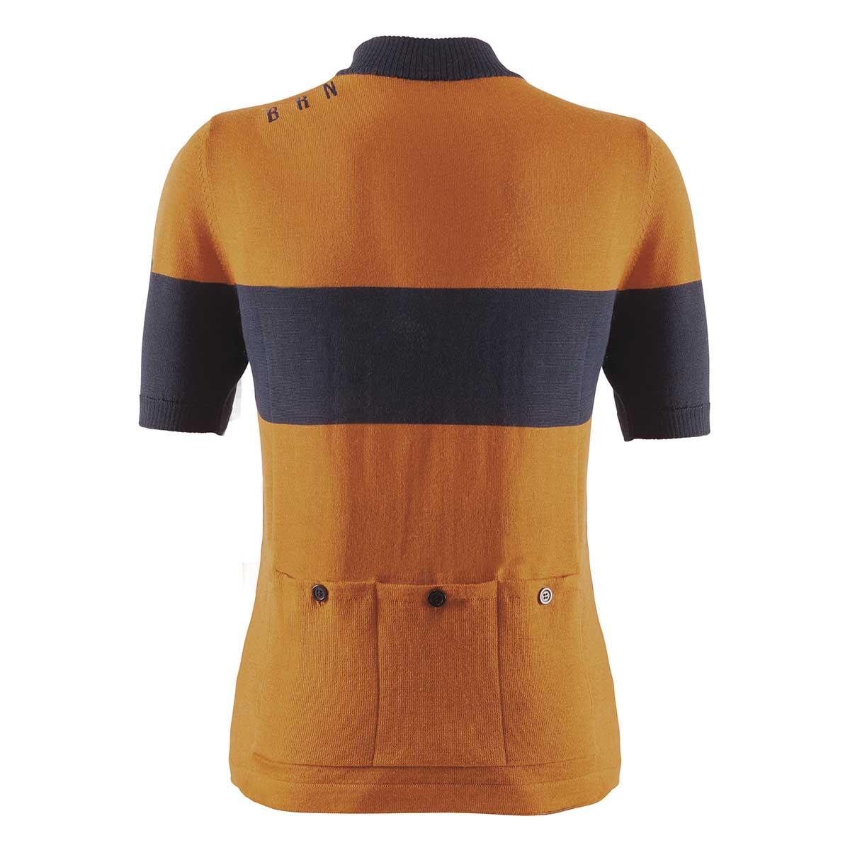 BRN Veloce vintage wollen koerstrui geel maat XL 2/2