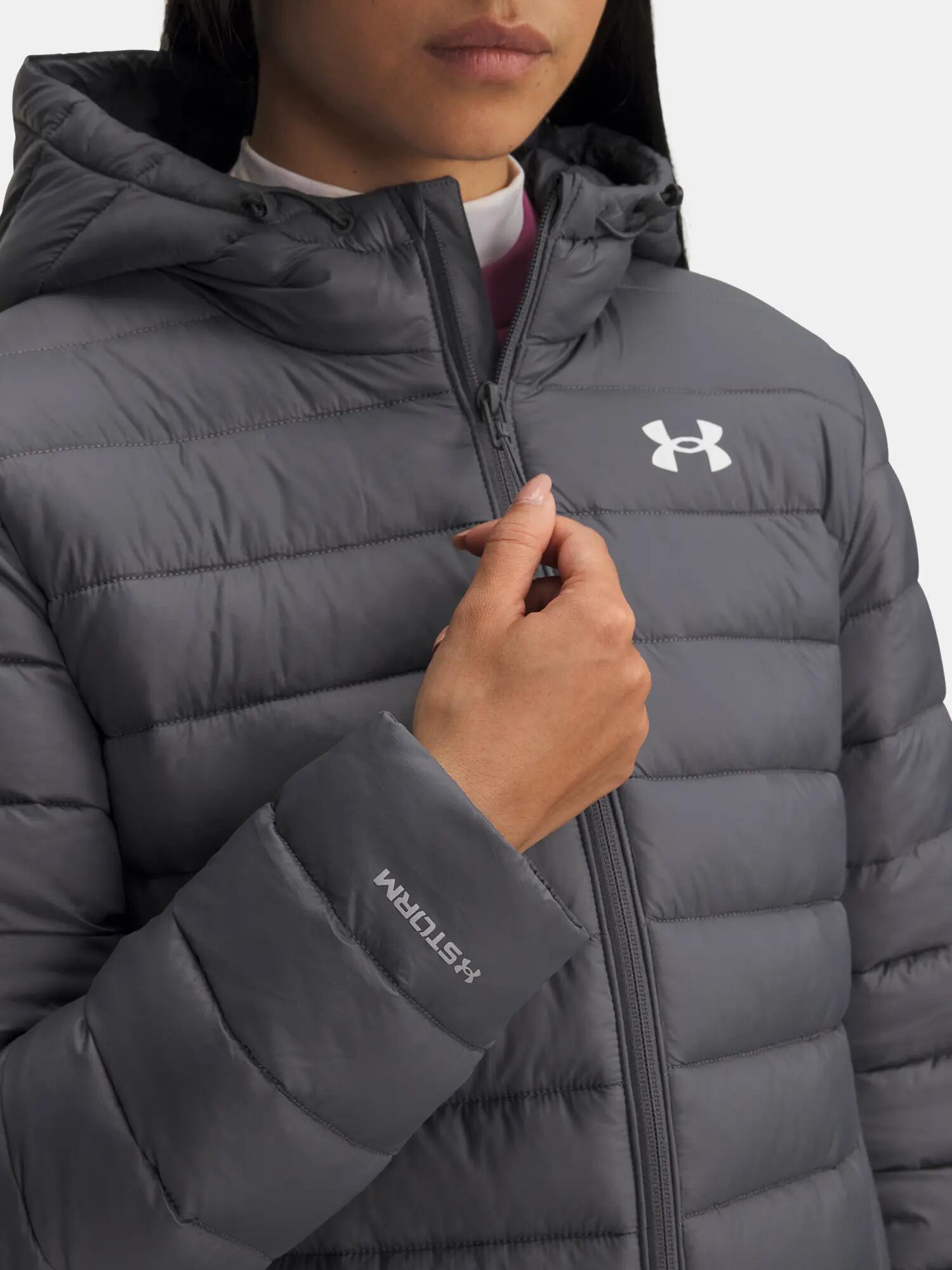 Női kabát Under Armour UA Sportswear Insulate Jkt-GRY 4/5