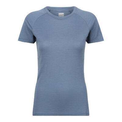 Merino short sleeve t-shirt w - slate