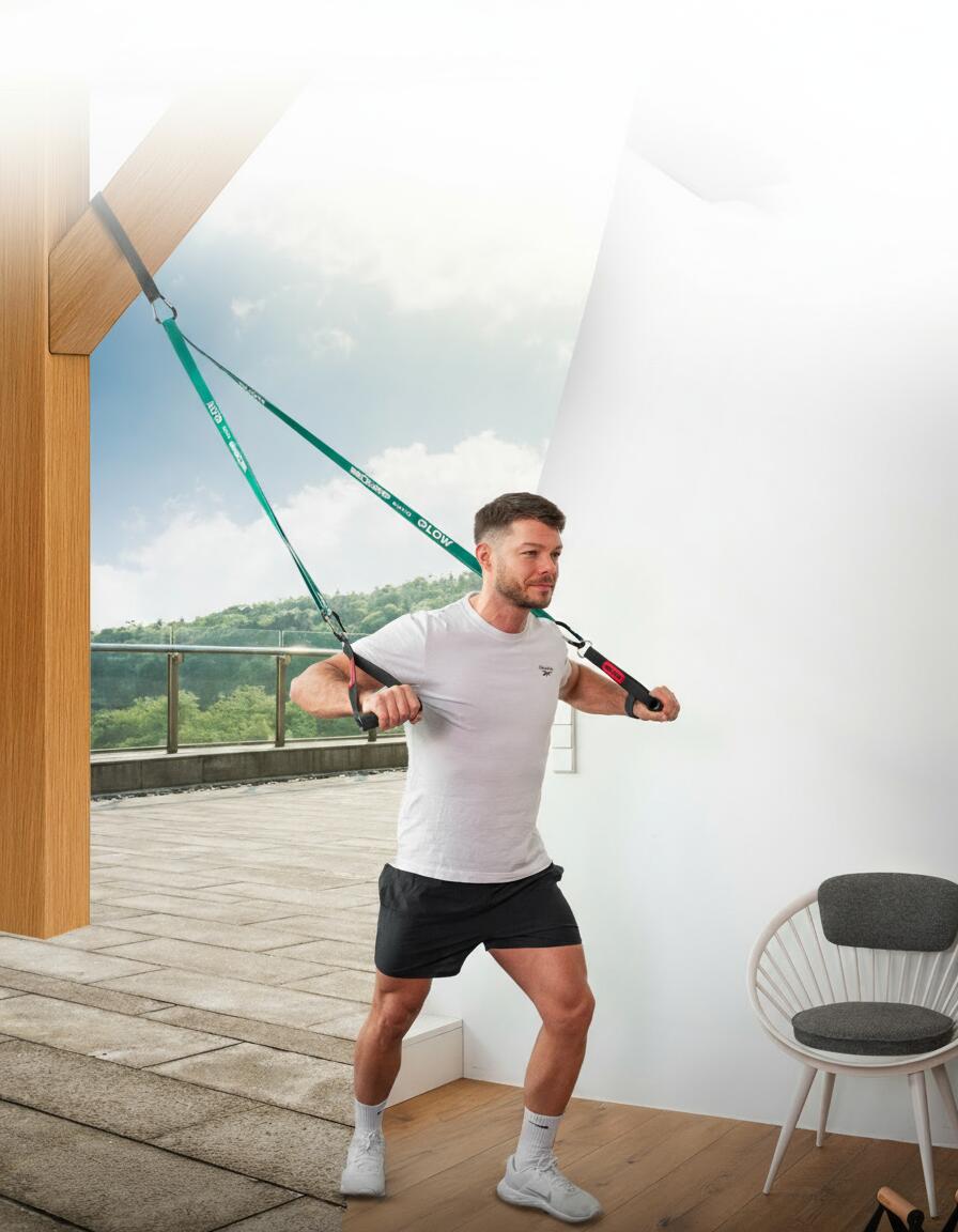 Multi-Anker mit Karabiner – Robuste Befestigung für Fitness- & Resistance Bands 3/5