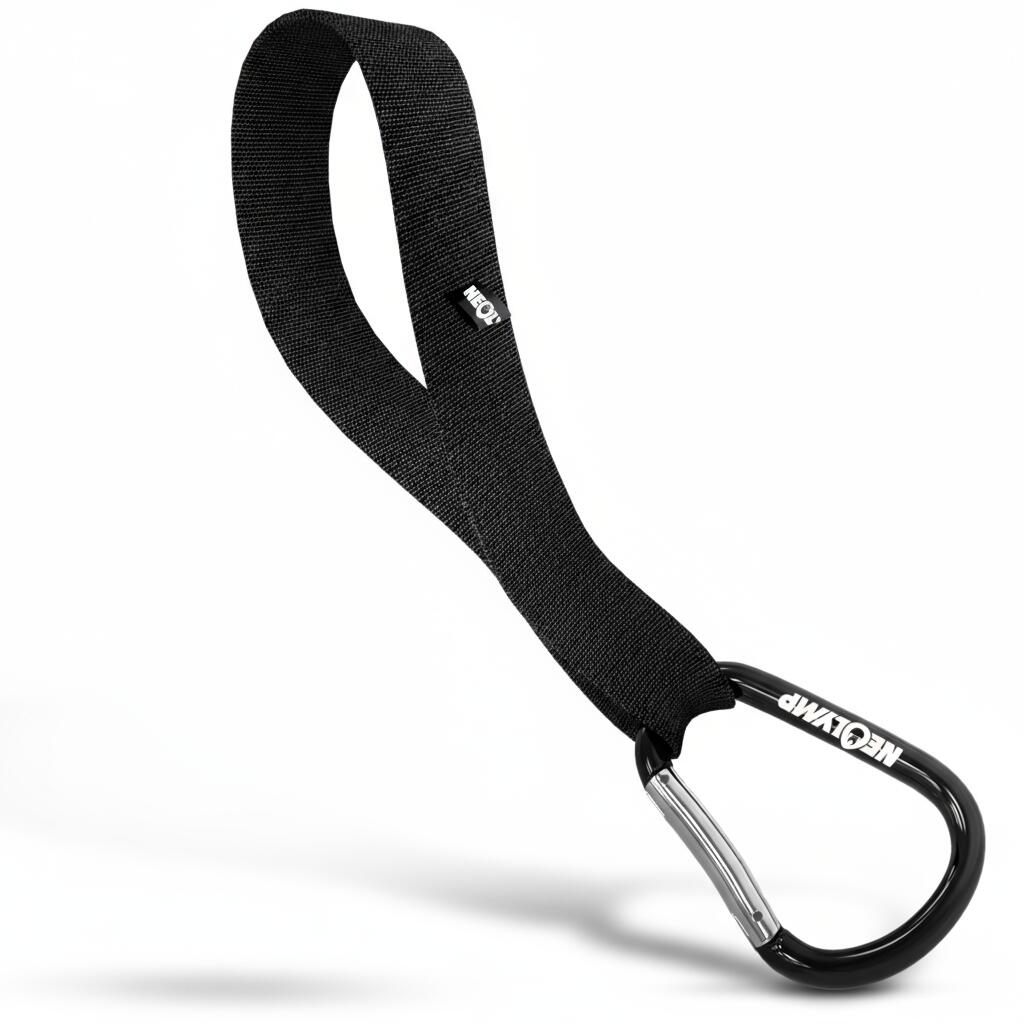 Multi-zaczep z karabińczykiem – Solidne mocowanie do taśm fitness i oporowych