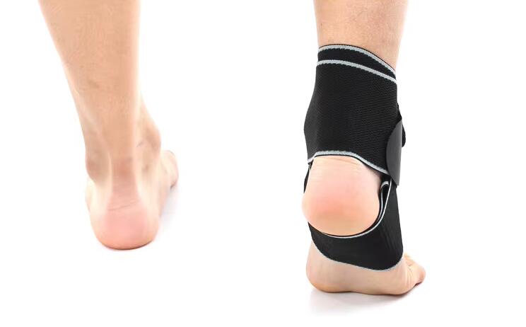 Bande Attelle Cheville Compressive Fine - Chevillère Entorse Strapping Réglable 3/6