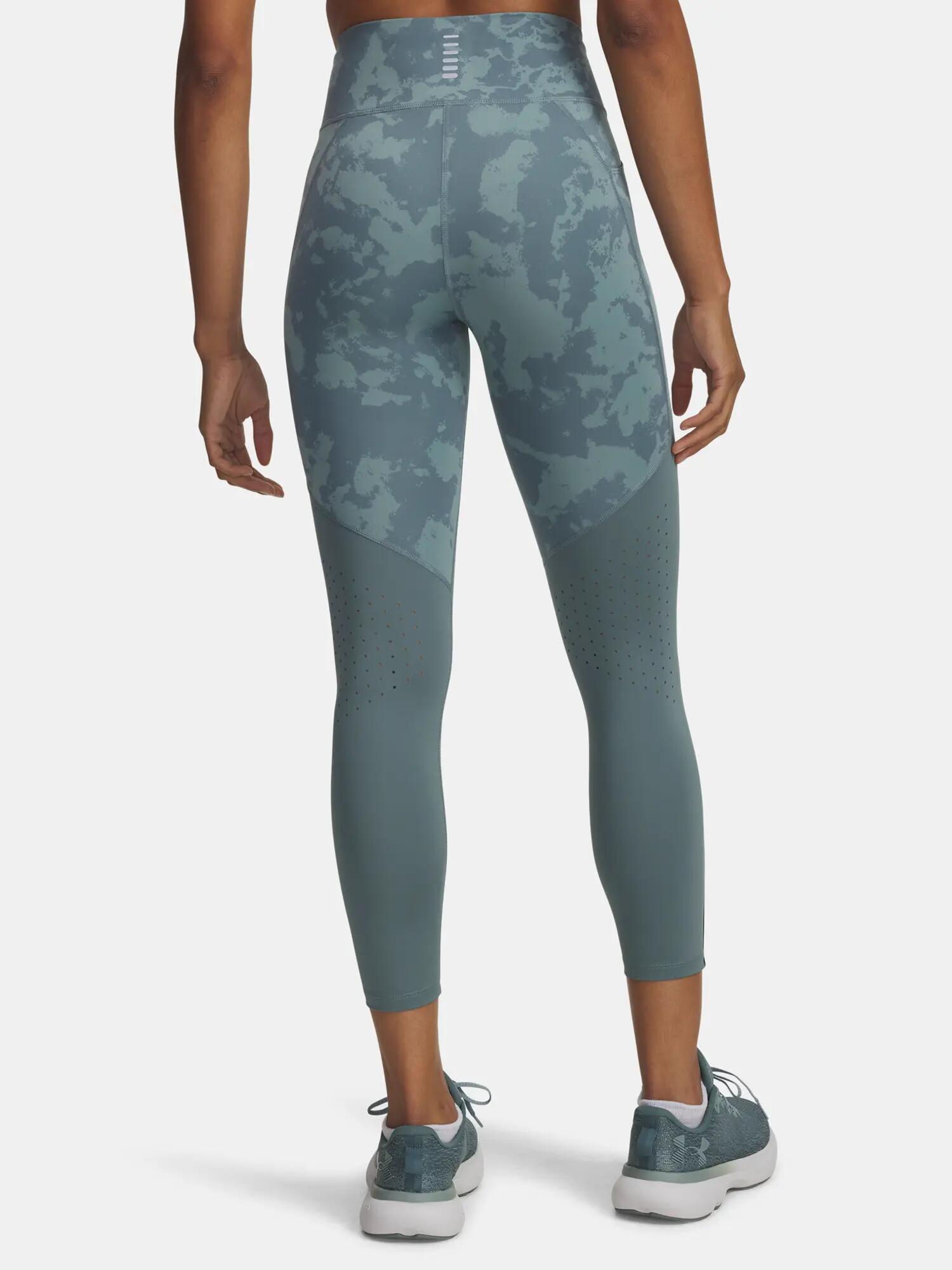 Női leggings Under Armour UA Launch Ankle Print Tights-BLU 4/4