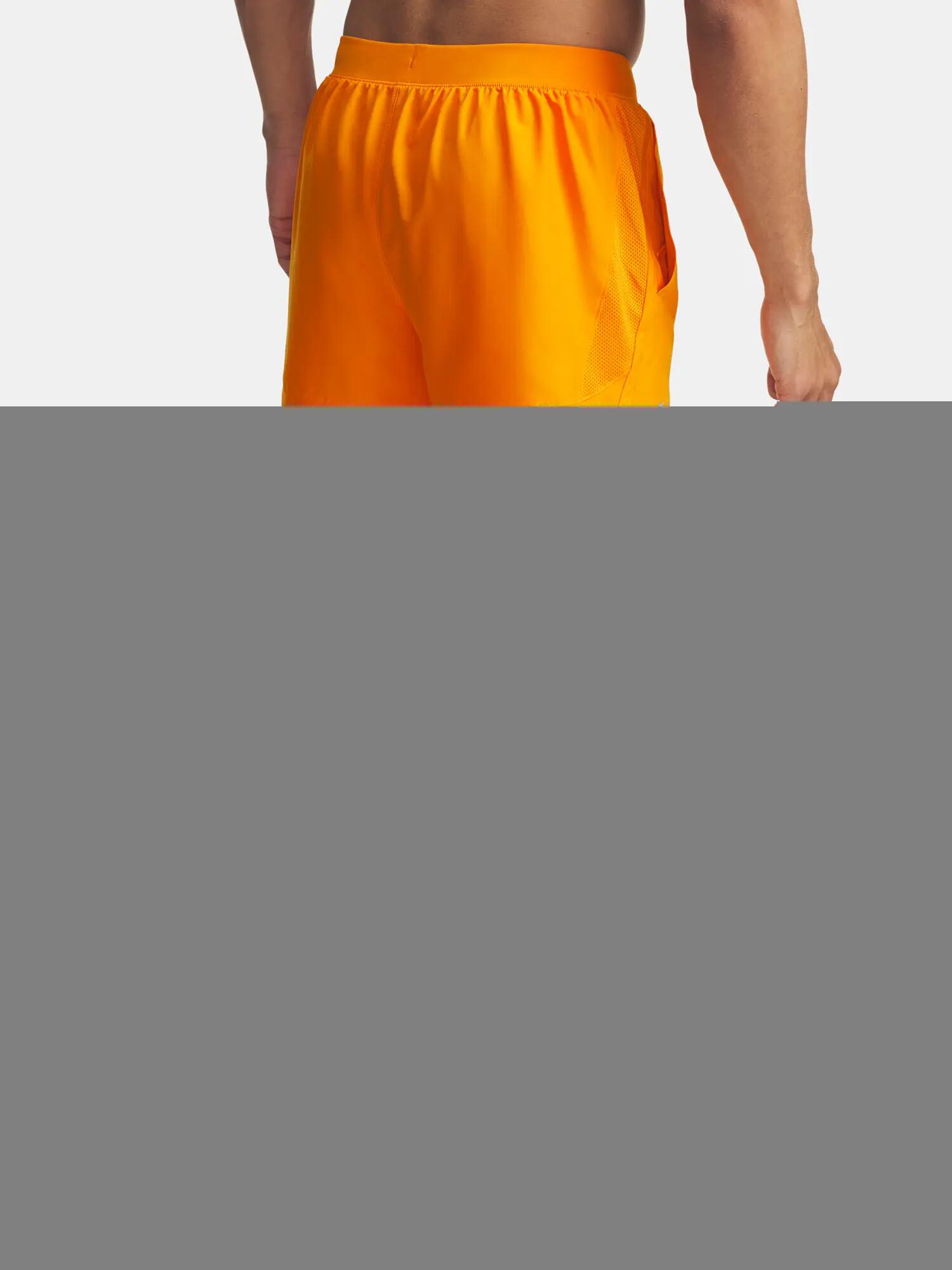 Férfi rövidnadrág Under Armour UA LAUNCH 5'' 2-IN-1 SHORTS-ORG 3/4