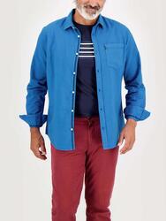 Chemise manches longues Homme - BRODYCHE Bleu
