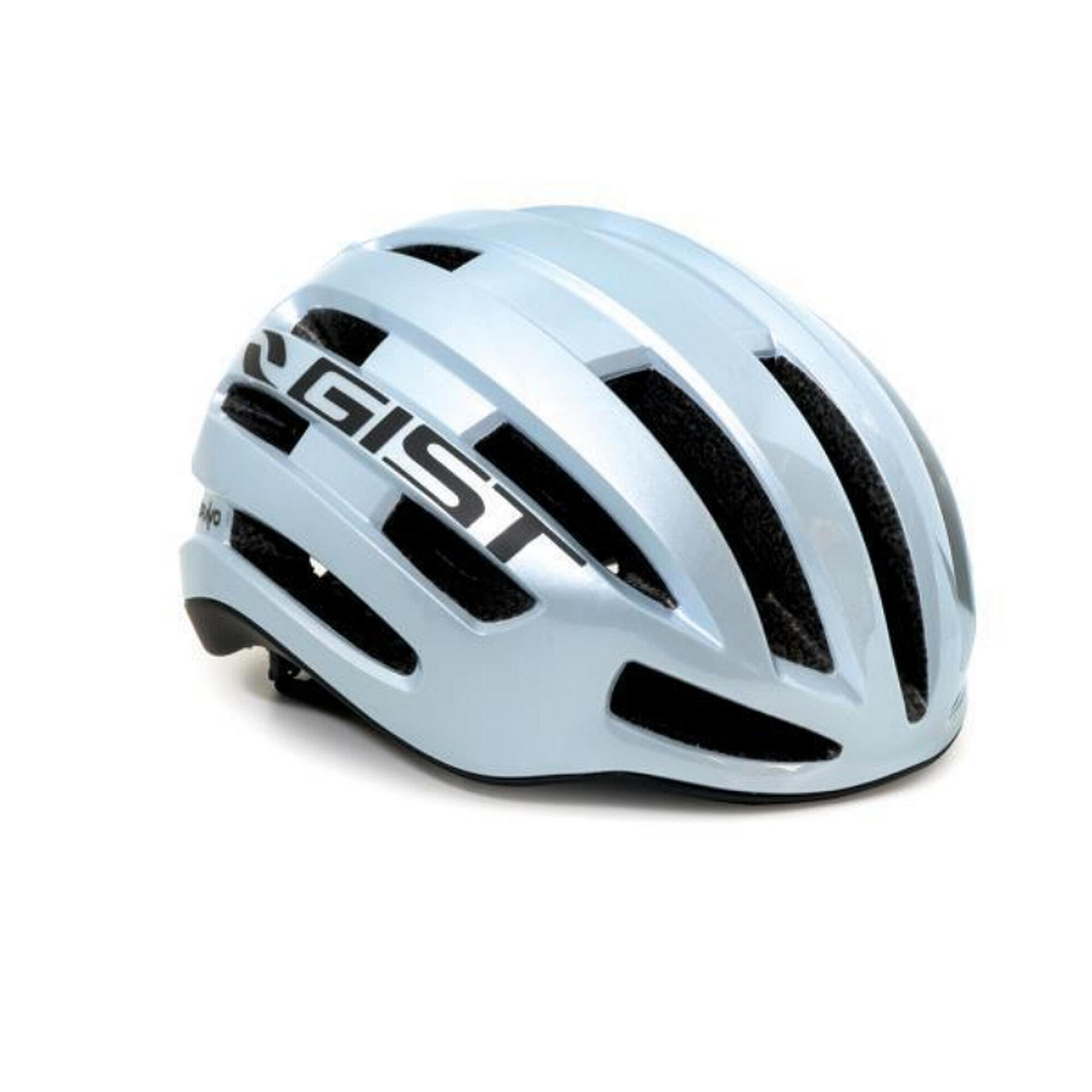 Gist - Casque De Vélo De Course Bravo Metal, Bleu Glacier - Casque - Bleu - Decathlon