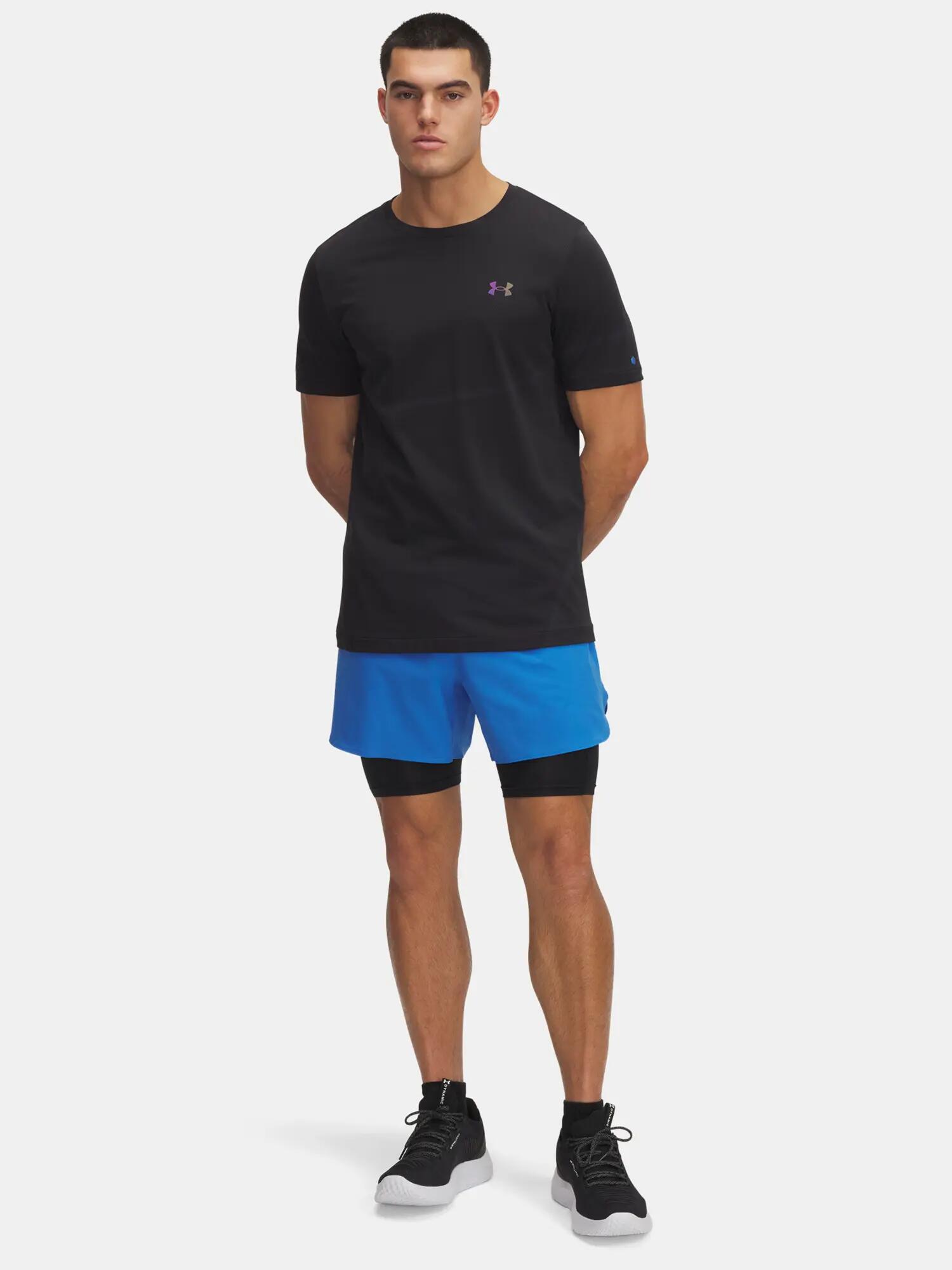 Férfi rövidnadrág Under Armour UA Vanish Elite 2in1 Short-BLU 2/4
