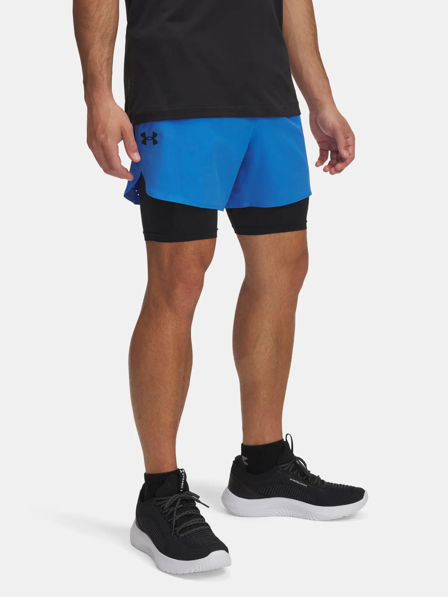 Férfi rövidnadrág Under Armour UA Vanish Elite 2in1 Short-BLU 4/4