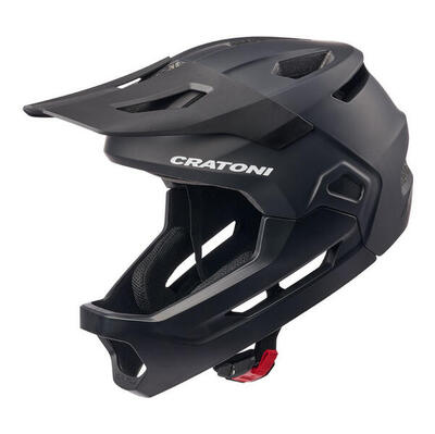 Mtb-helm voor kinderen/jongeren “madcat”, zwart