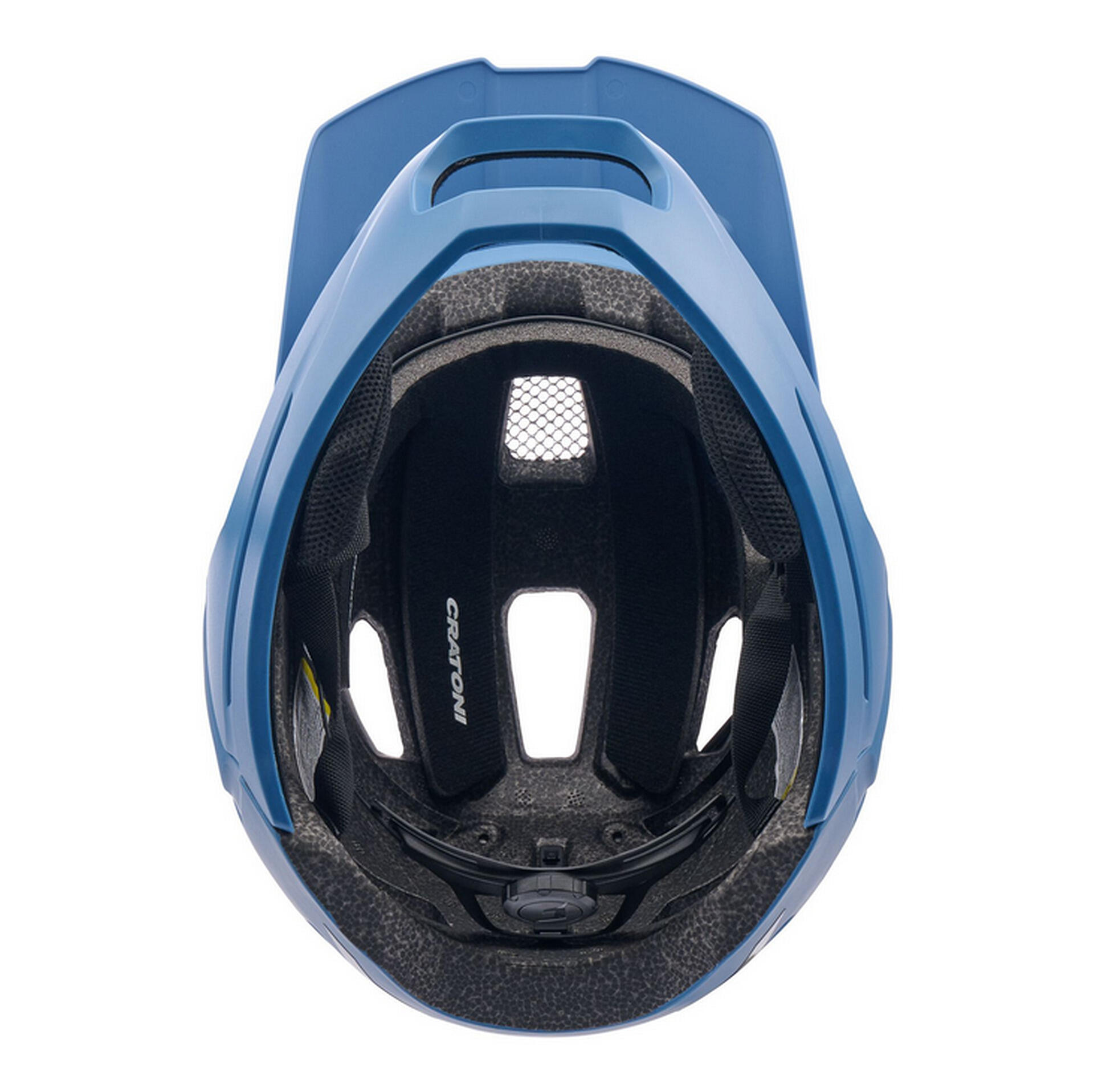 MTB-helm voor kinderen/jongeren “Madcat”, blauw 2/4