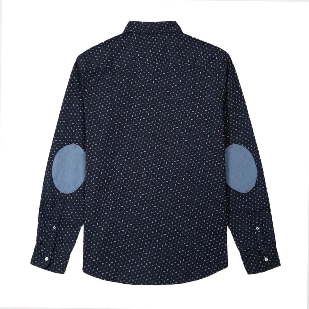 TBS ENNIO Heren overhemd - Marineblauw 2/2