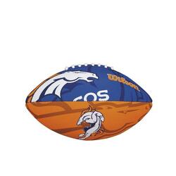 Wilson F1534XB Club Junior Broncos avec logo de l'équipe NFL