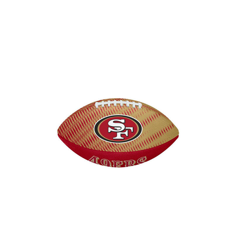 Wilson - Ballon Enfant San Francisco 49ers Nfl Team Tailgate - Balle De Baseball - Jaune|rouge - Decathlon