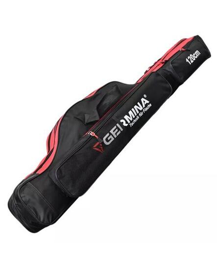 Pokrowiec na wędki Germina trzykomorowy 120 cm torba