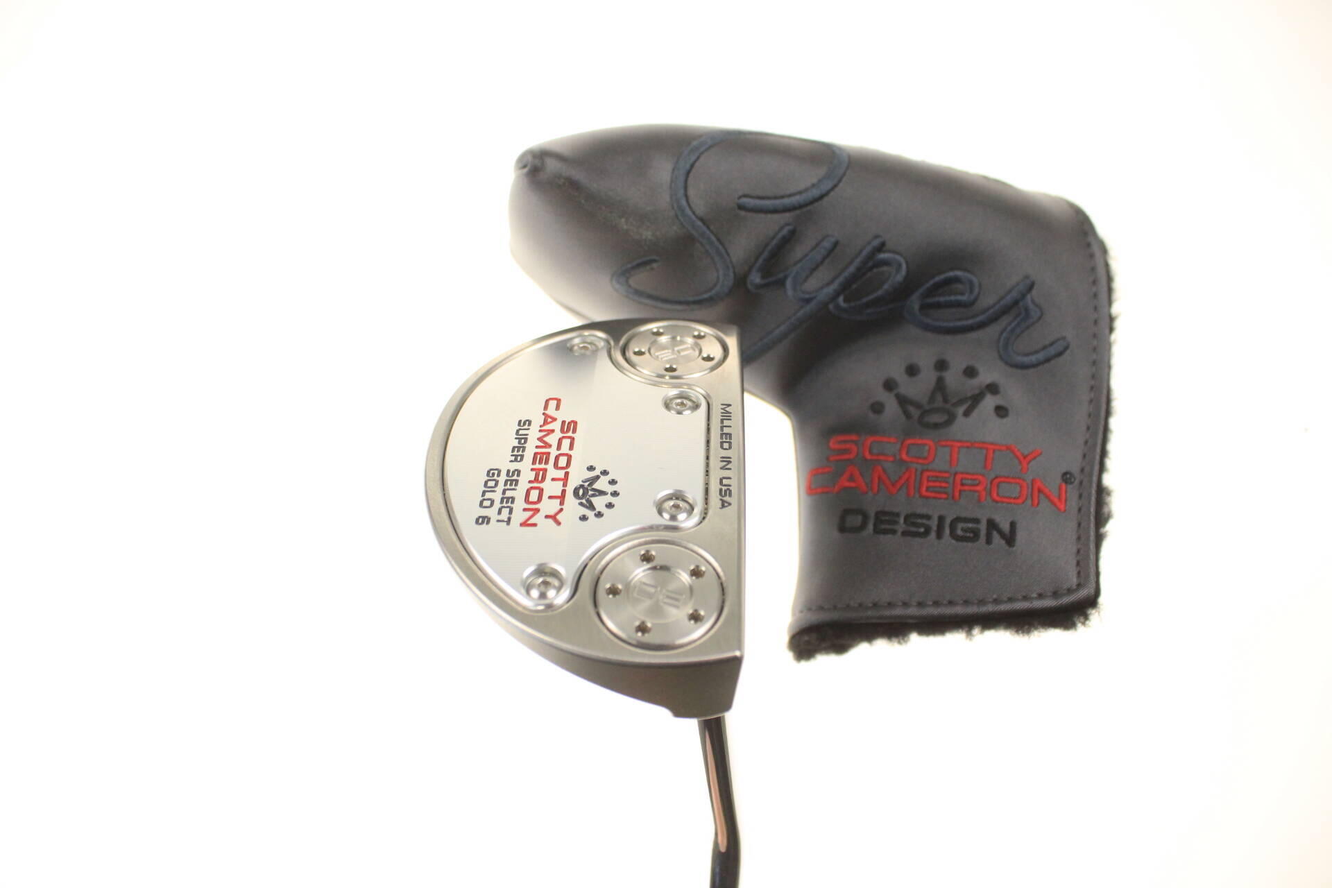 SCOTTY CAMERON Seconde vie - Scotty Cameron Super Select Golo 6 RH Putter - Very good