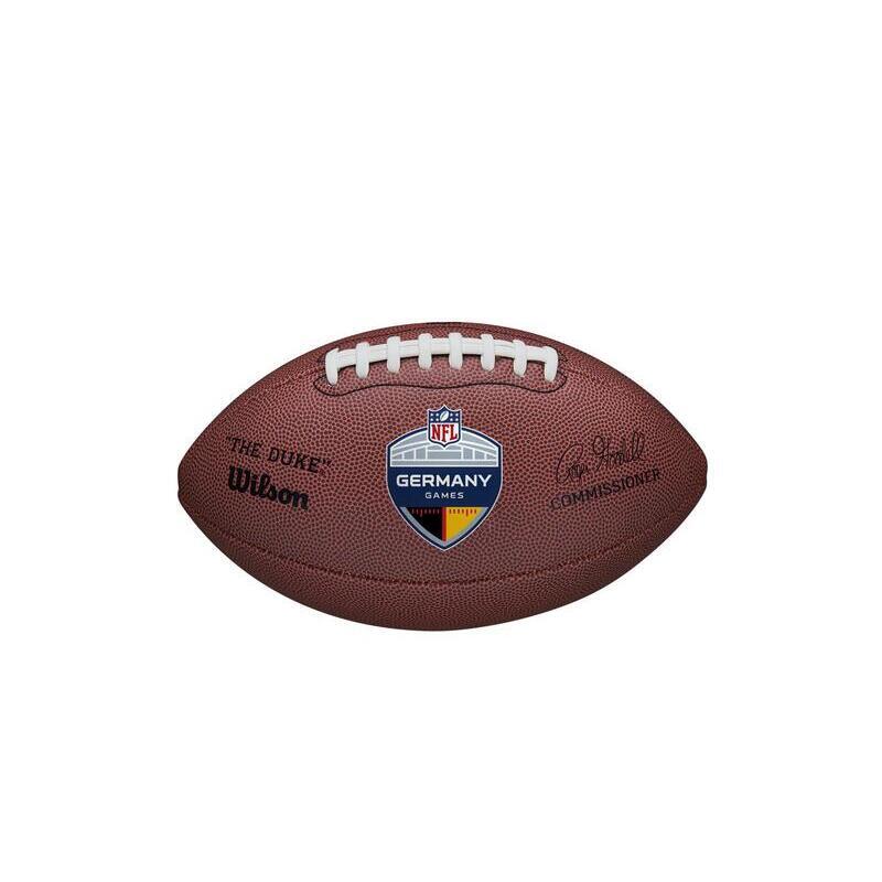 Wilson - Ballon Nfl Germany Games Duke Replica - Balle De Baseball - Marron - Decathlon