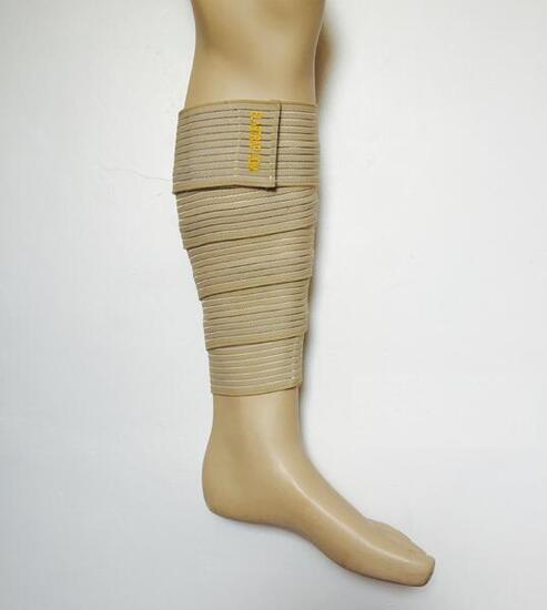 Bande Bandage Protège Mollet élastique à Scratch - Protection et Compression