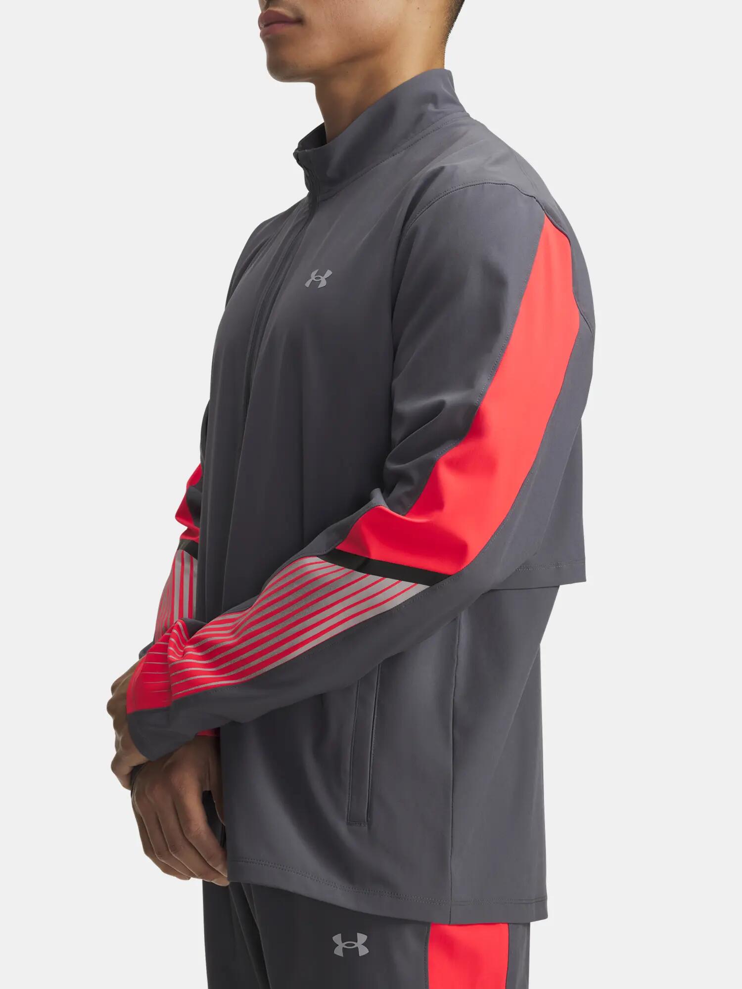 Férfi kabát Under Armour UA Velociti Storm Jacket-GRY 3/3