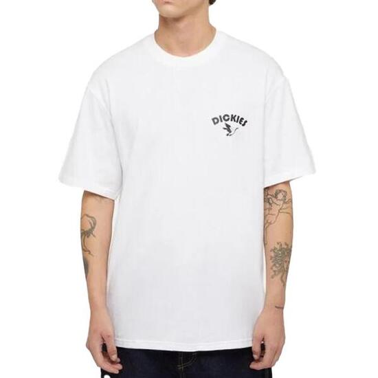 Camiseta Blanca Dickies Goose para Hombre