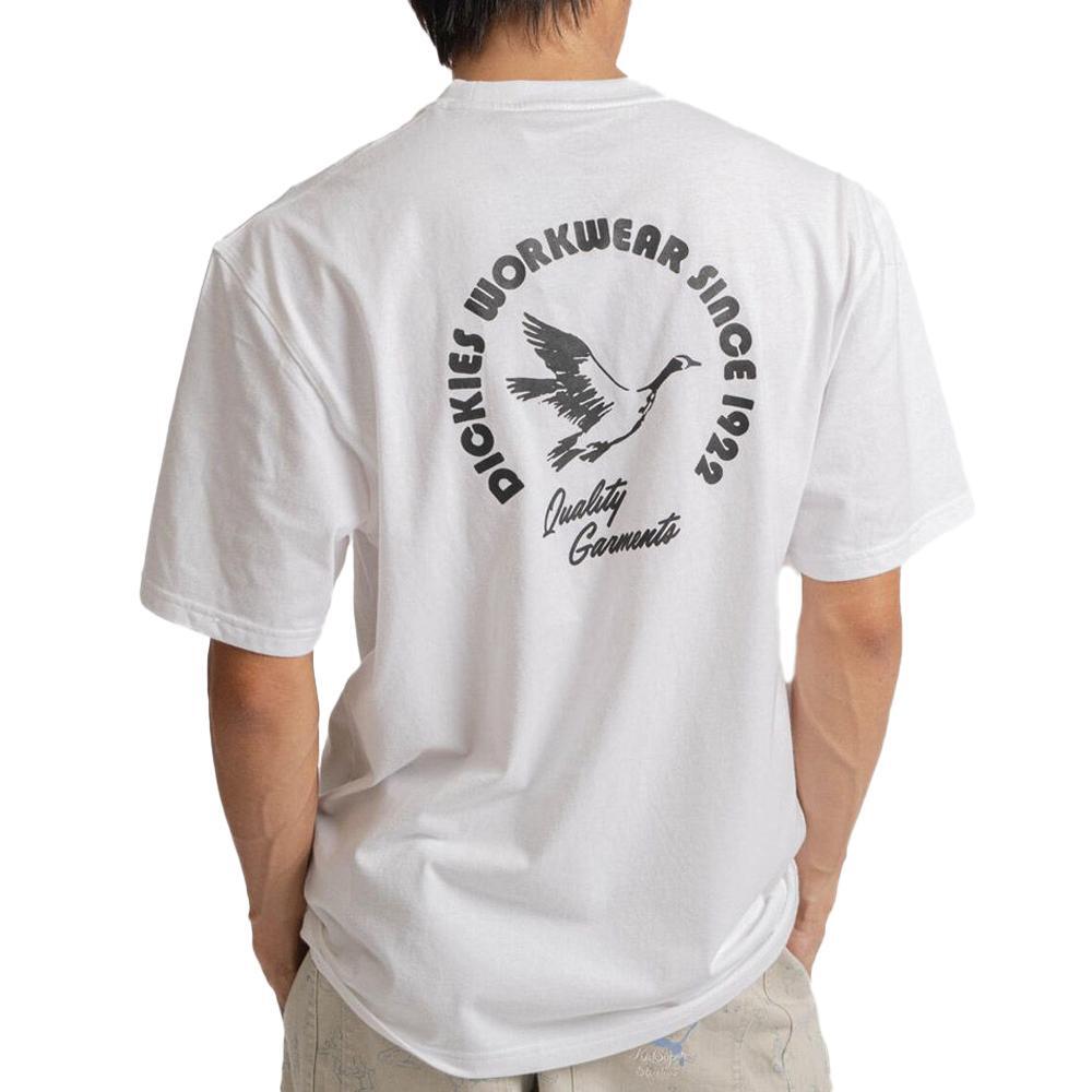 T-shirt Uomo Dickies Goose Bianco 2/2
