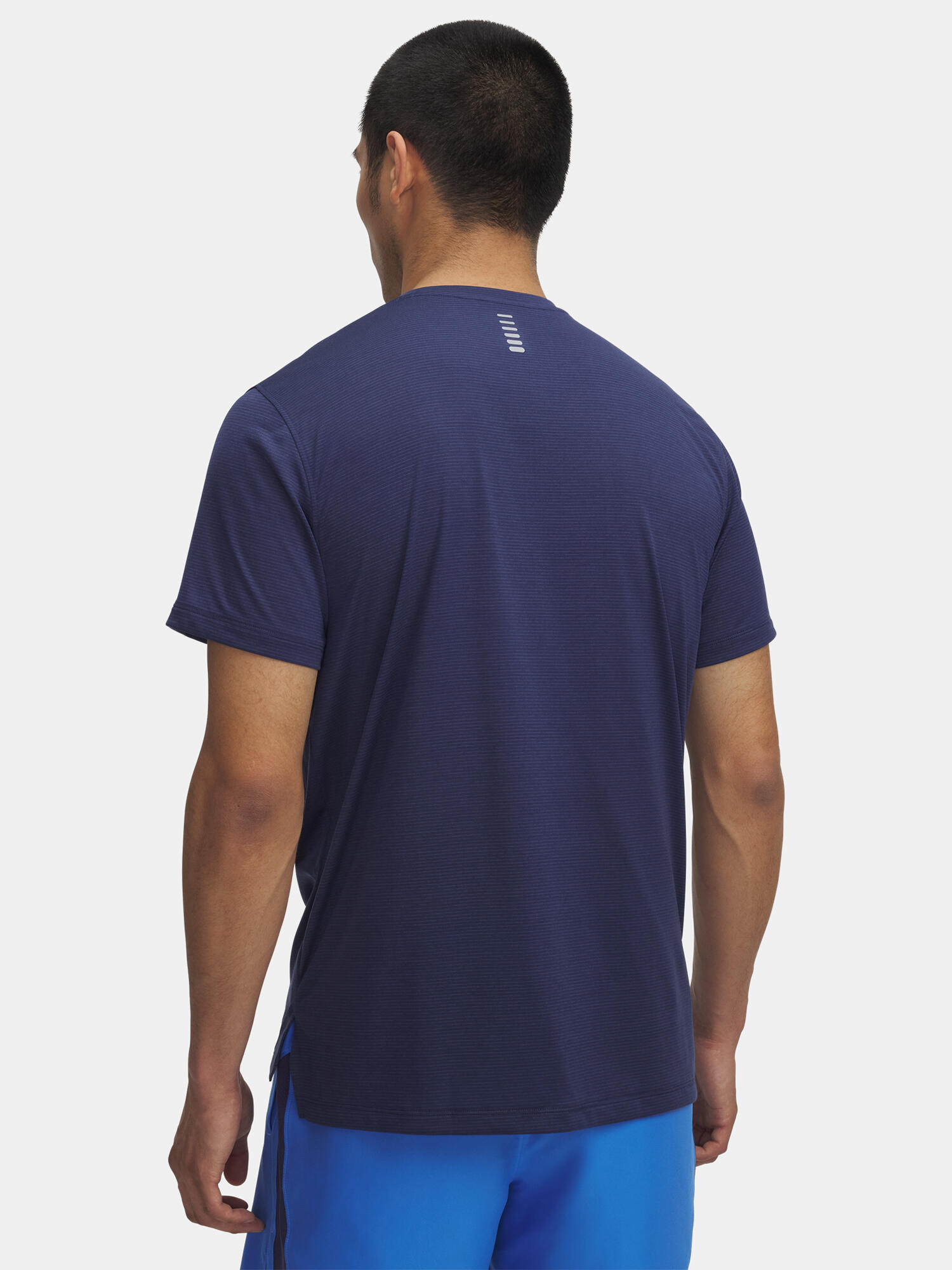 Męska koszulka z krótkimi rękawami UA LAUNCH SHORTSLEEVE 1382582-403 L 2/4