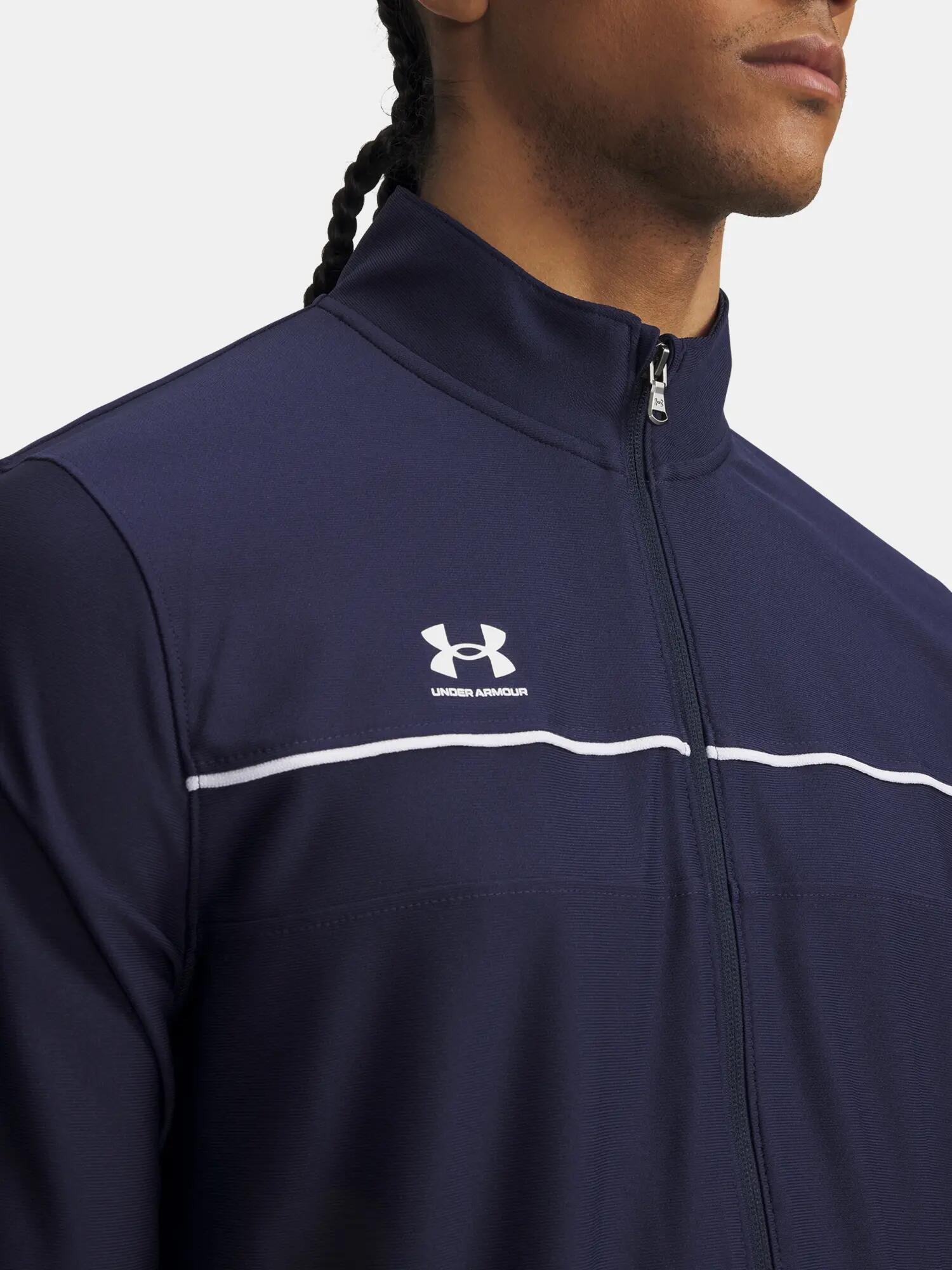 Tuta Allenamento Uomo Under Armour Challenger Blu Navy 3/4