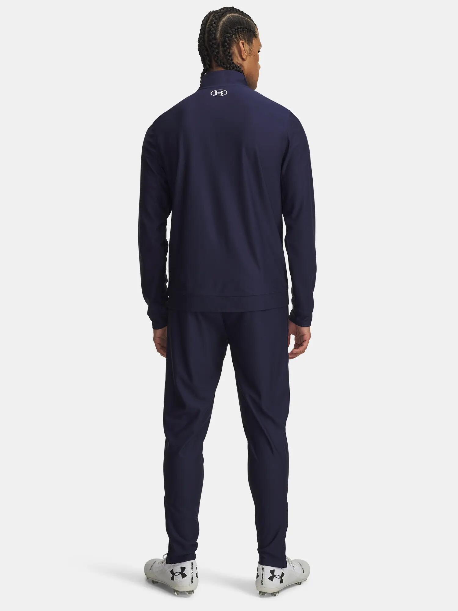 Tuta Allenamento Uomo Under Armour Challenger Blu Navy 2/4