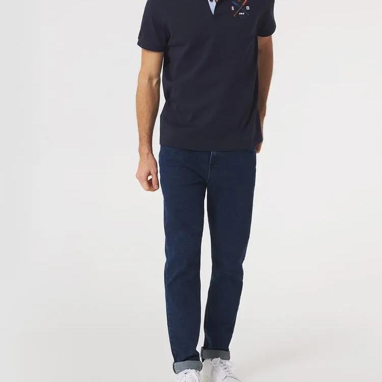 Men's TBS VOLDEPOL Marine Polo Shirt