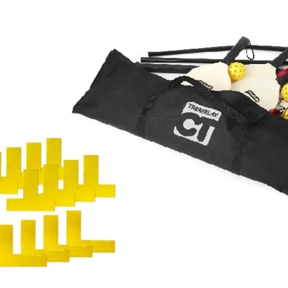Pickleball set with markings Tremblay CT