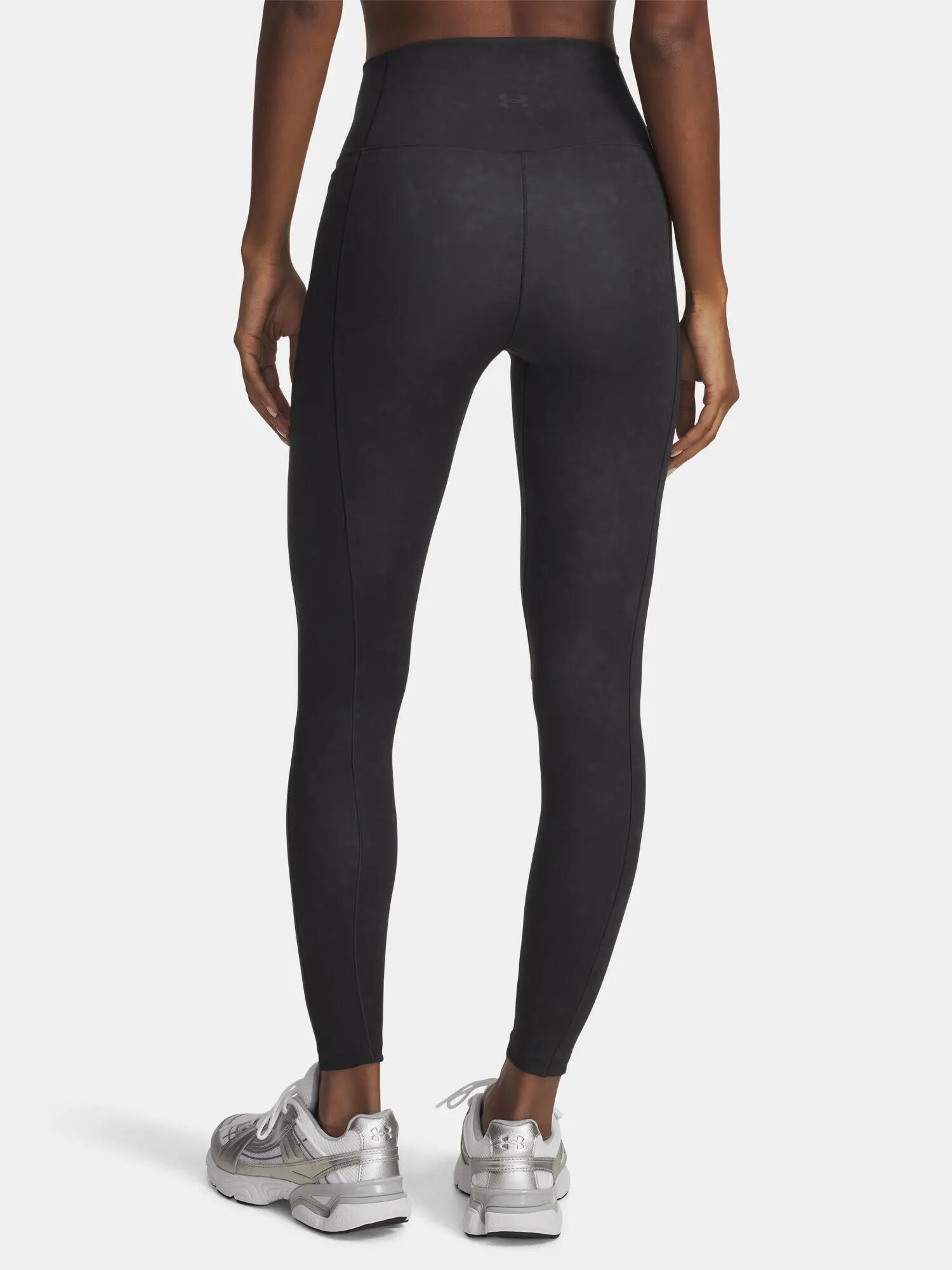 Női leggings Under Armour Meridian Suede Effect Ak Leg-BLK 2/4