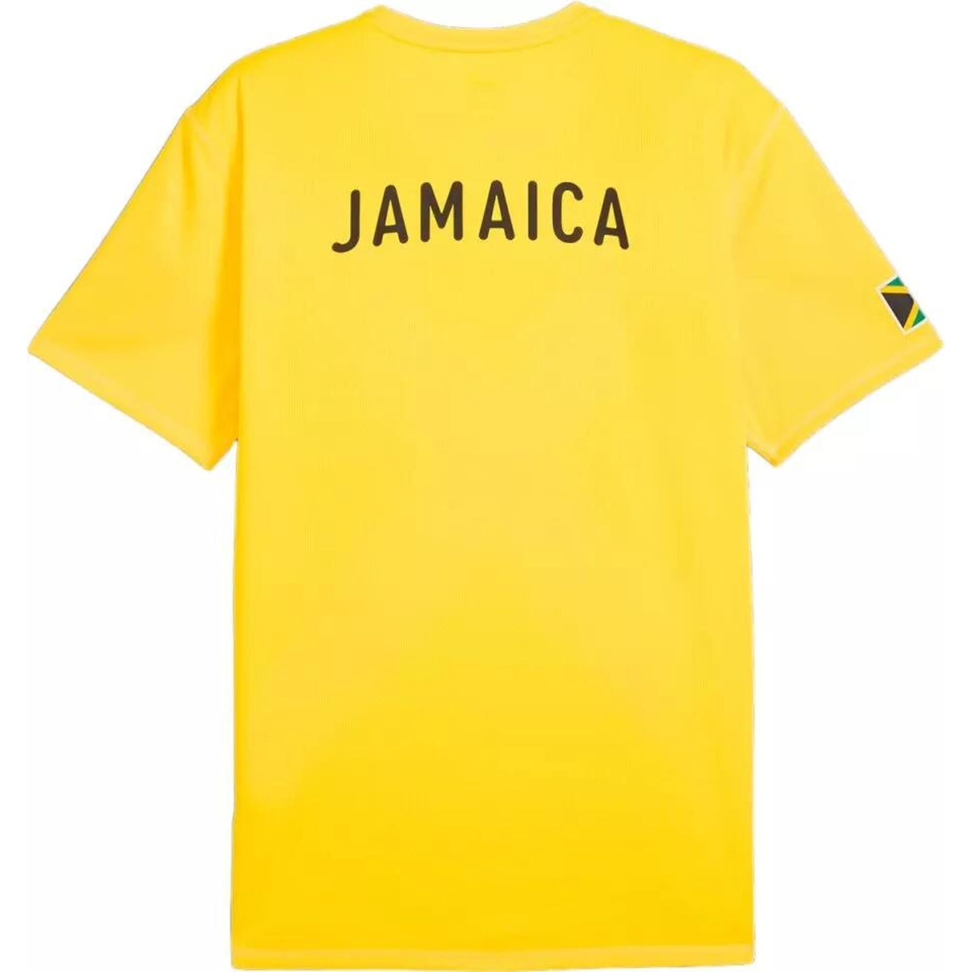 Puma - T‑shirt Homme Puma Flag Tee M Po Jamaica - T-shirt Manches Courtes - Multicolore - Decathlon