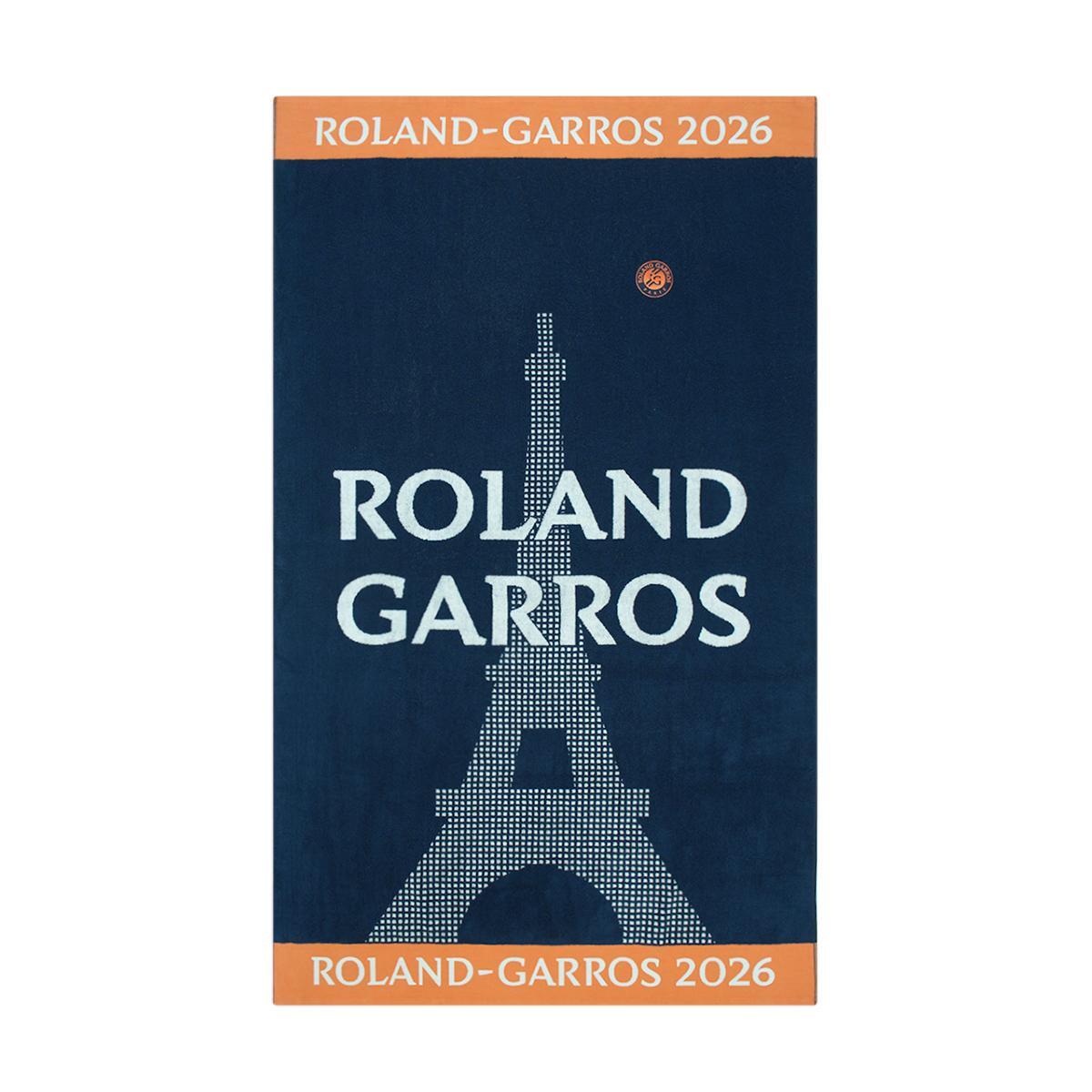 Drap de plage officiel joueur•se Roland-Garros 2026 - Marine 2/3