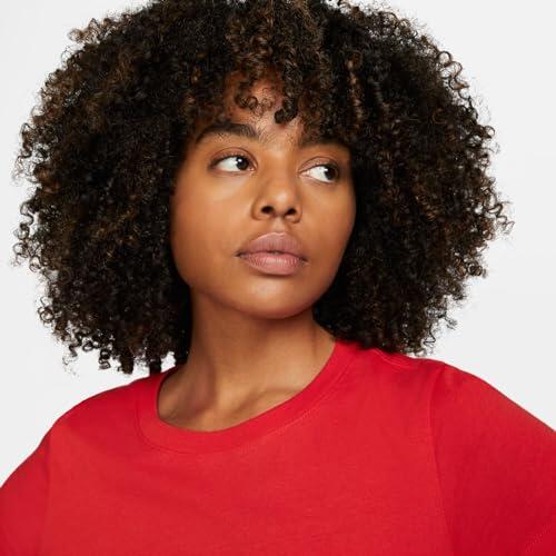 T-shirt donna nike rosso 5/7