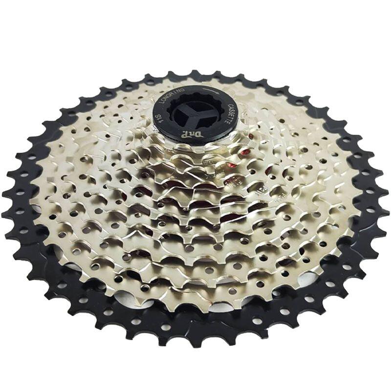 Cassette 11 vitesses 11-42 dents – Acier nickelé – Compatible Shimano pour VTT 2/2