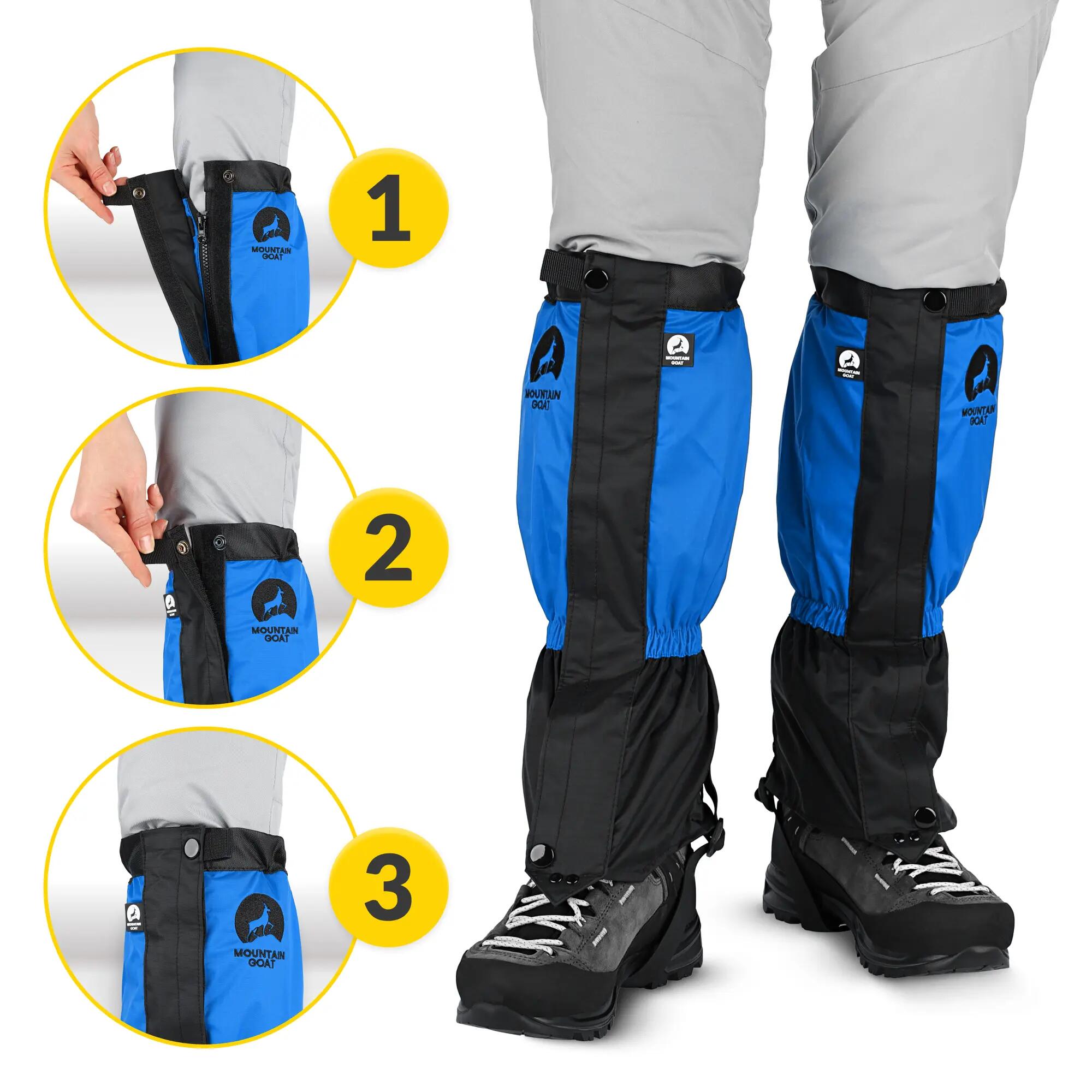 Trekking Gamaschen MOUNTAIN GOAT Wasserdichte Gamaschen für Wandern & Outdoor 5/7