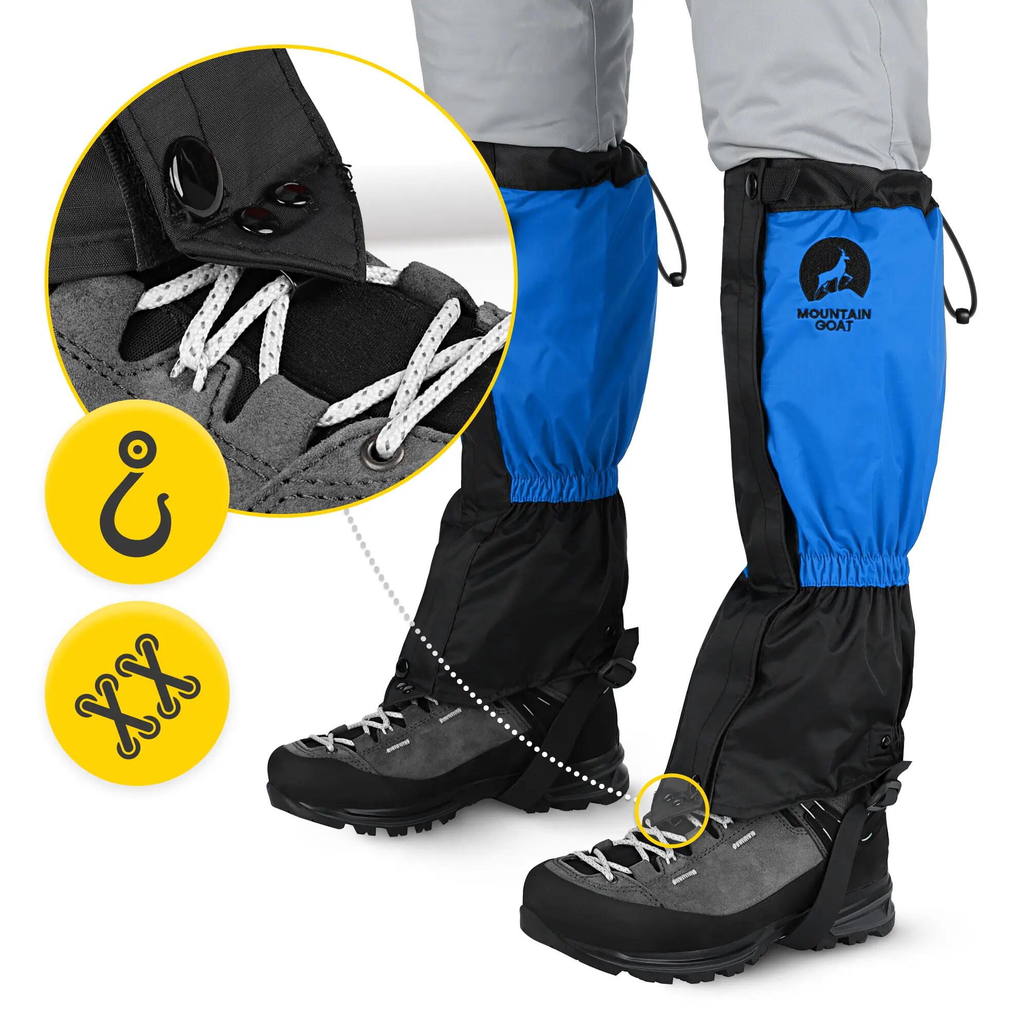 Trekking Gamaschen MOUNTAIN GOAT Wasserdichte Gamaschen für Wandern & Outdoor 6/7