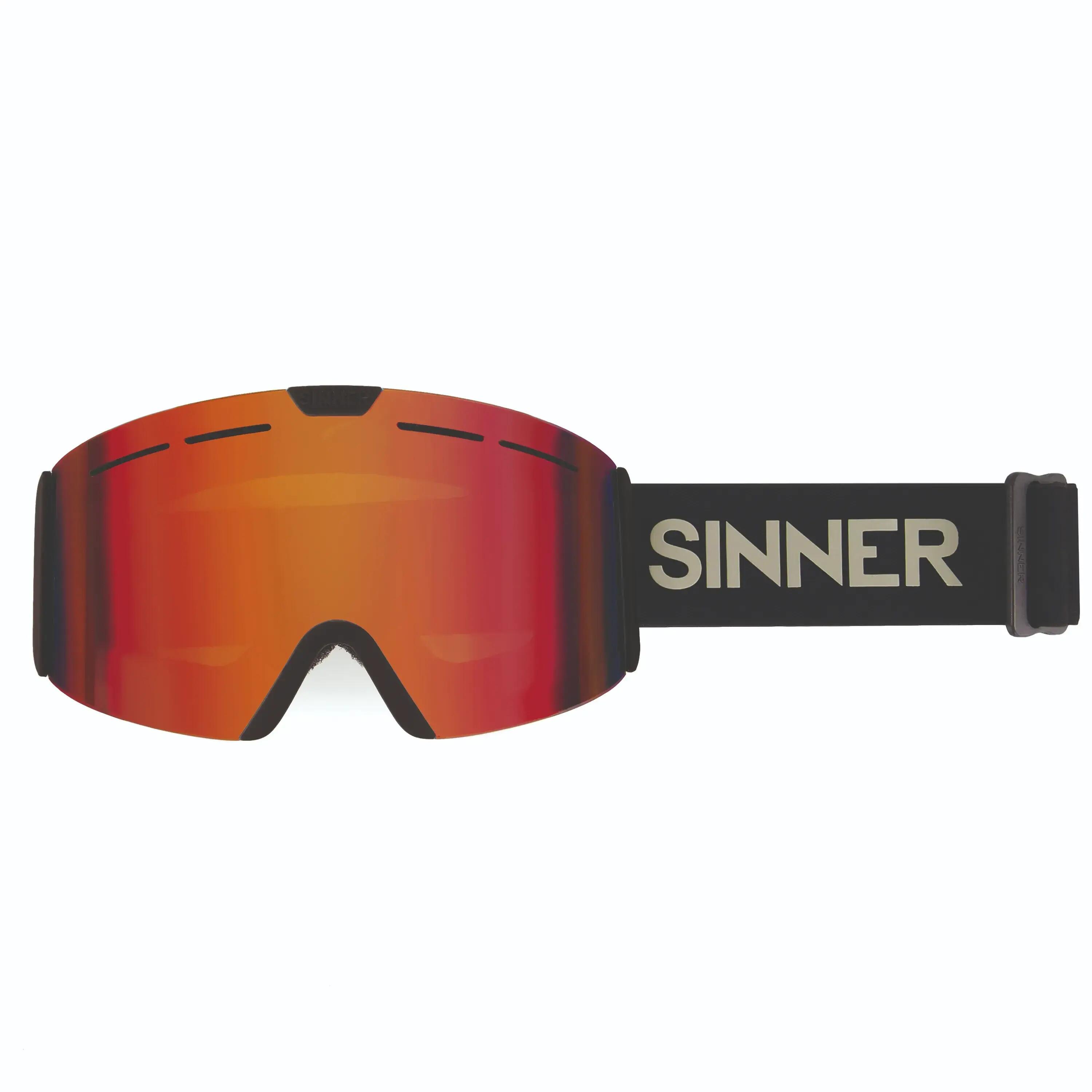 Gogle narciarskie/snowboardowe SINNER Arc S, czarne, unisex 3/3